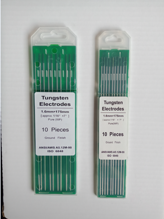 2.4x175mm WP tungsten electrodes